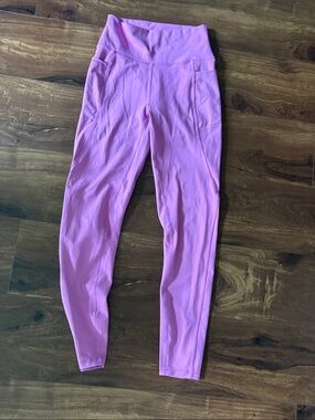 Gottex Lavender-Pink High-Waist Active Leggings